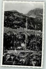 1925 Gietroz Finhaut 1954 Foto AK Bergbahn Wasserkraftwerk