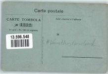 1800 Vevey Gebrauchsspuren Musikfest 1912 Tombola Künsterlsteindruck