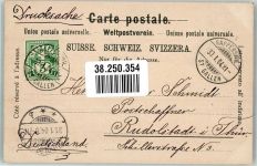 8640 Rapperswil SG 1904 Foto AK Gruss aus