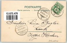3800 Interlaken 1904 Foto AK Konditorei Cafe Seitz Höhestrasse