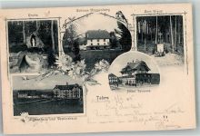 1712 Tafers Foto AK Kinderheim Waisenhaus Vereinshaus Grotte Schloss Maggenberg Hotel Taverna Feldpost Nr. 13