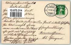 9545 Wängi 1914 Foto AK Postamt Gasthaus Schäfli