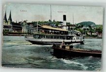 Luzern Lucerne Dampfer Uri Binnenschiff Gebrauchsspuren