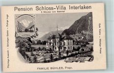 3800 Interlaken FOTO KEINE AK Pension Schloss -Villa
