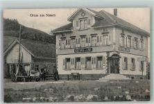 9123 Nassen 1914 Foto AK Gasthaus zur Linde