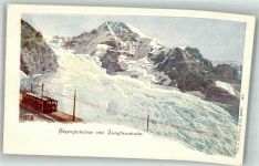 3823 Eigergletscher 1903 Winter Zahnradbahn Jungfraubahn Eigergletscher
