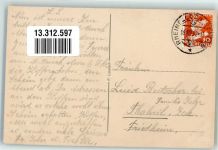 4310 Rheinfelden 1932 Gebrauchsspuren Pension Eden