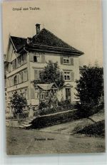 9053 Teufen AR 1918 Foto AK Pension Auer