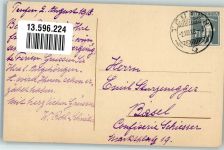 9053 Teufen AR 1918 Foto AK Pension Auer