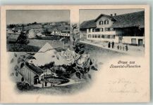9545 Wängi Foto AK Gruss aus Rosental -Hunzikon