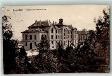 2000 Neuchâtel Neuenburg 1919 Foto AK Ecole de Commerce