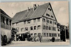 8272 Ermatingen 1916 Foto AK Hotel Pension zum Adler
