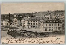 8712 Stäfa 1904 Foto AK Eisenbahn- Übergang