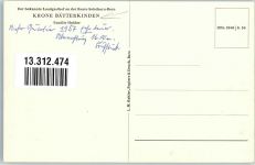 3315 Bätterkinden 1957 Foto AK Gasthaus zur Krone