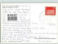 7545 Guarda 1975 Foto AK Pension Fereinhaus Bos-cha-Guarda
