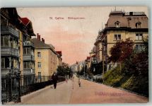 9000 St. Gallen S. Gallo 1918 Foto AK Wildeggstrasse
