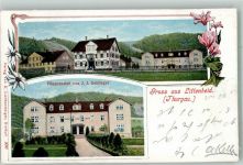 9573 Littenheid 1907 Foto AK Krankenhaus Pflegeanstalt Feldpost Militärdienst Kaserne St. Gallen