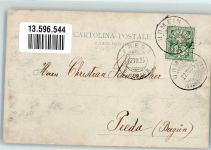 7427 Urmein 1903 Gebrauchsspuren Ort handschriftlich Frau mit Kind