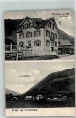 9656 Starkenbach Foto AK Gasthaus zu den Kurfirsten