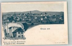8500 Frauenfeld Foto AK Färberei und chemische Wasch-Anstalt Knecht und Cie.