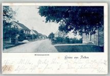 8552 Felben-Wellhausen Felben 1905 Gebrauchsspuren Straßen-Ansicht beschnitten