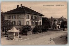 3053 Münchenbuchsee 1920 Foto AK Hotel Bären