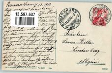 8590 Romanshorn 1912 Foto AK Hotel