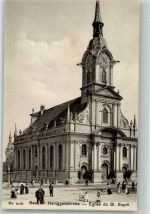 3000 Bern Berne Foto AK Kirche St. Esprit Heiligengeistkirche