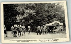 WK I Grenzbesetzung 1914 Inspektion Kavallerie Beobachtungsposten Verlag Essig Nr. 26 Militär Schweiz