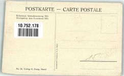 WK I Grenzbesetzung 1914 Inspektion Kavallerie Beobachtungsposten Verlag Essig Nr. 26 Militär Schweiz
