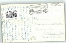 2500 Biel/Bienne Foto AK Auto Denkmal Kunsthaus