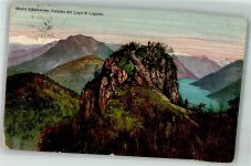 6900 Lugano 1920 Foto AK Monte S. Salvatore Photochromiekarte