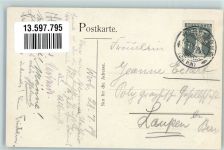 3076 Worb 1919 Foto AK Gasthaus zum Löwen Kirche