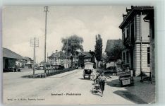 8580 Amriswil Foto AK Post - Straße