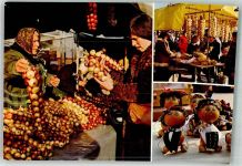 3000 Bern Berne Foto AK Marktszene Zwiebelmarkt