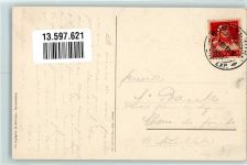 8590 Romanshorn 1919 Foto AK Auto Hotel Bodan
