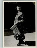 Locarno Tracht Frau Ort lt. Fotograf Tracht Schweiz Foto AK