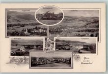 3454 Sumiswald 1922 Foto AK Gruss aus dem Emmental Lauperswil Rüderswil Lützelflüh Zollbrück