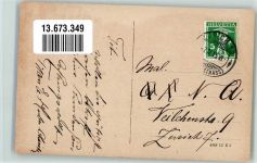 8000 Zürich 1915 Foto AK Gasthaus Pension Belvedere Kulmannstrasse 19
