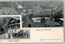 6436 Muotathal 1906 - Gasthaus zum Hirschen Kutsche