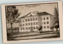 8590 Romanshorn 1925 Foto AK Schulhaus Ort lt. Stempel