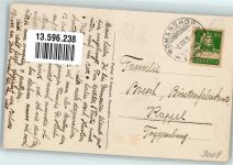 8590 Romanshorn 1925 Foto AK Schulhaus Ort lt. Stempel