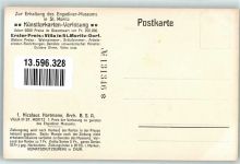 7500 St. Moritz Künstlerkarte Villa Künstlerkarten-Verlosung des Engadiner Museums