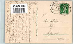 9217 Neukirch an der Thur 1917 Foto AK Handlung Gasthaus und Bäckerei z.Sternen Kirche Schule
