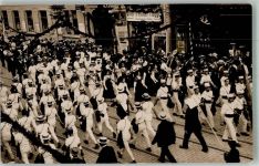 4000 Basel Bâle Foto AK Parade Festumzug Ort lt. Fotograf