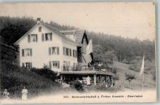 8942 Oberrieden 1905 Foto AK Gasthaus zur Frohen Aussicht