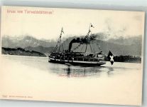 Dampfer Stadt Luzern Vierwaldstättersee Edition Photoglob u. Co. 798 Binnenschiff