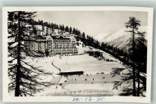 7500 St. Moritz 1931 Winter Hotel Kuranstalt Chanterella