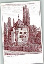 8000 Zürich Radierung Hardtturm sign. Ringger, R.