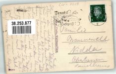 Flims 1930 Foto AK Ort lt. Stempel